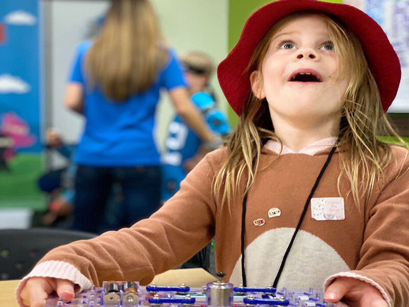 Girl using Ninja Circuits